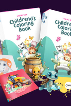 42 Childrens Coloring Book Bundle