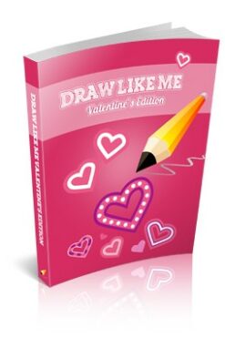 Draw Like Me - How To Draw A Valentine