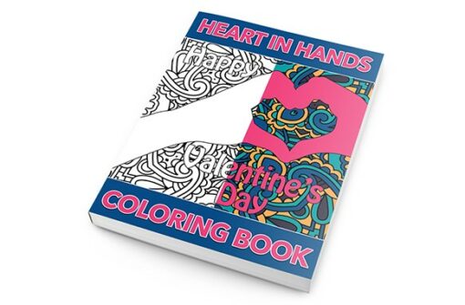 Heart In Hands Coloring Pack