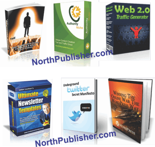MRR Package 6 - 25 of the best selling ebooks and software