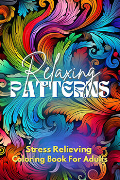 Relaxing Patterns Adult Coloring Book
