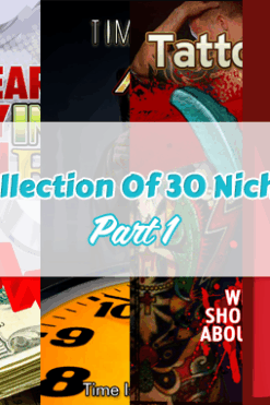 Unique Collection Of 30 Niche Reports Part 1