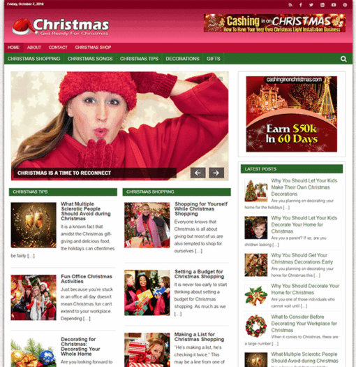 Christmas Tips PLR Blog