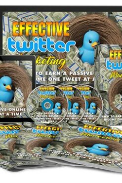Effective Twitter Marketing Upgrade Package
