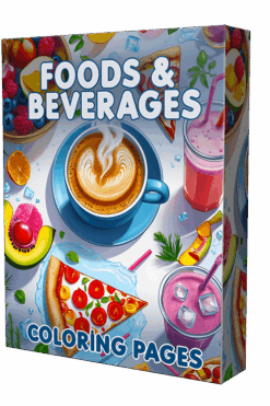 Food and Beverage Coloring Pages
