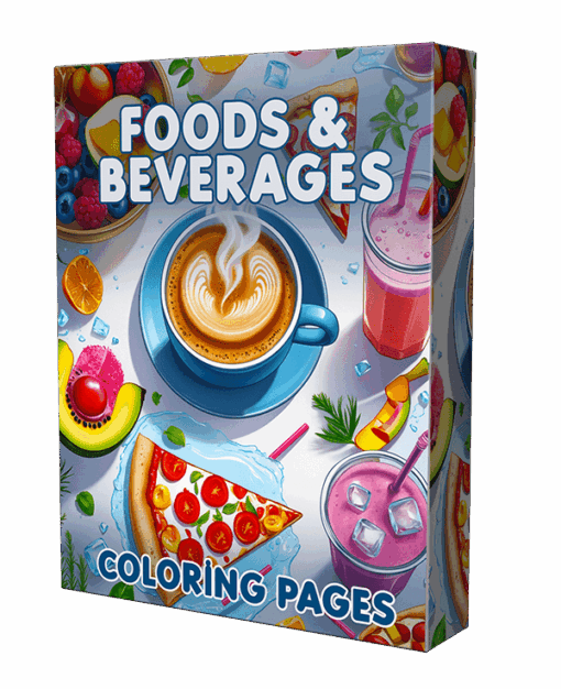 Food and Beverage Coloring Pages