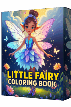 Little Fairy Coloring Book for Kids