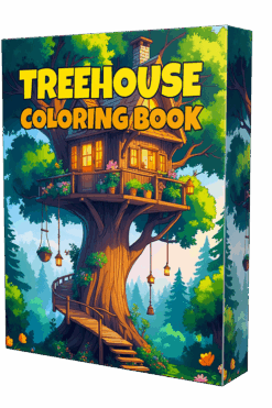 Magic Tree House Coloring Book