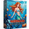 Beautiful Mermaid Coloring Book