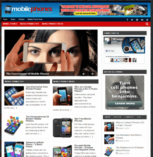 Mobile Phones PLR Blog