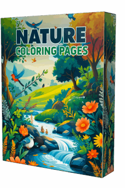 Nature Coloring Pages for Kids