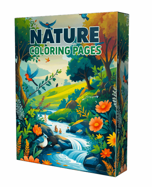 Nature Coloring Pages for Kids