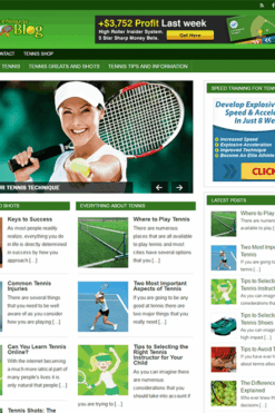 Play Tennis PLR Blog