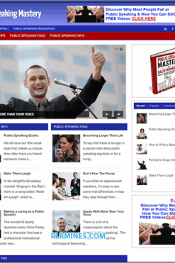 Public Speaking WordPress Blog