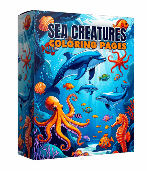Sea Creature Coloring Pages for Kids