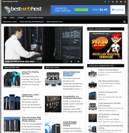 Web Hosting Tips PLR Blog